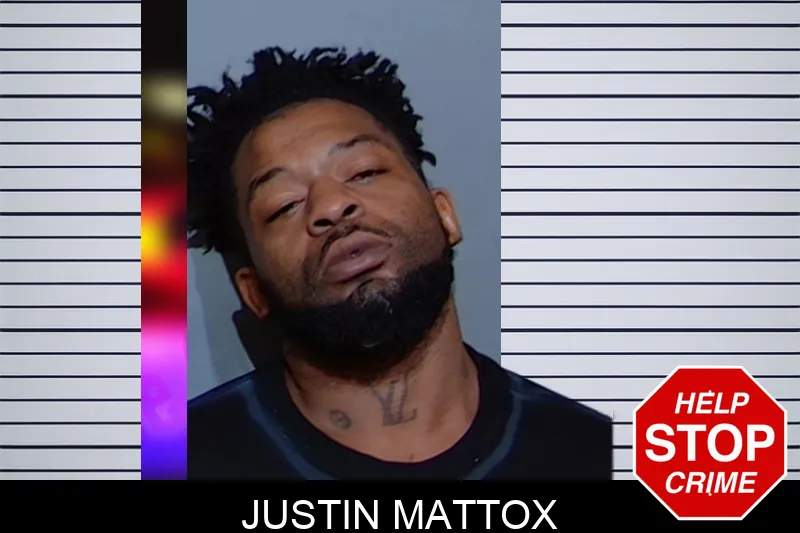 Justin Mattox mugshot