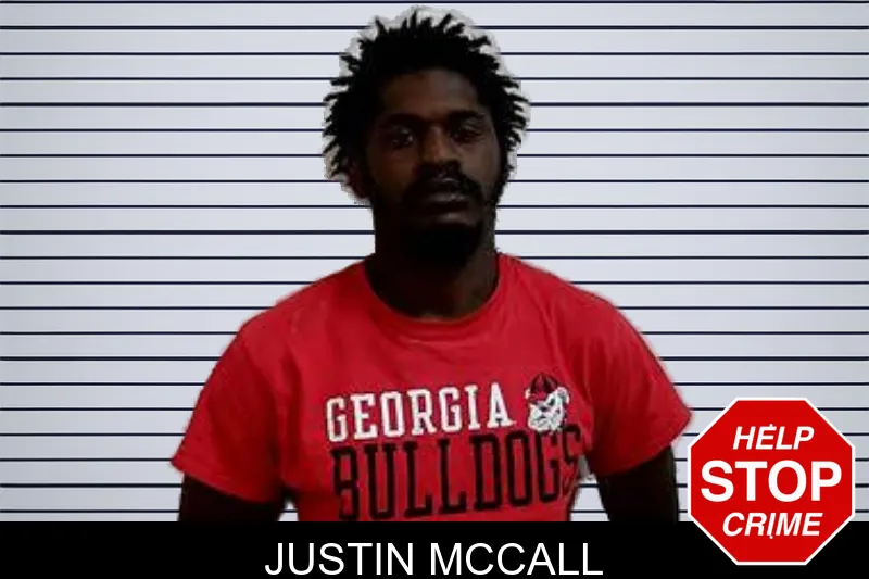 Justin McCall mugshot