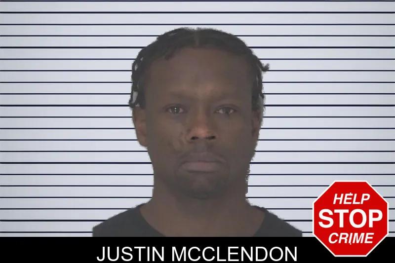 Justin McClendon mugshot