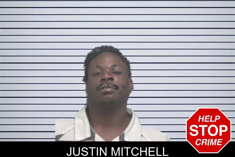 Justin Mitchell mugshot