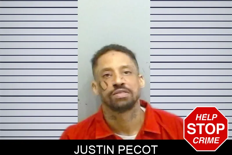 Justin Pecot mugshot