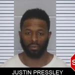 Justin Pressley mugshot