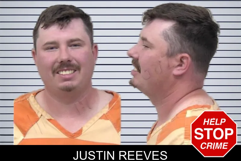 Justin Reeves mugshot
