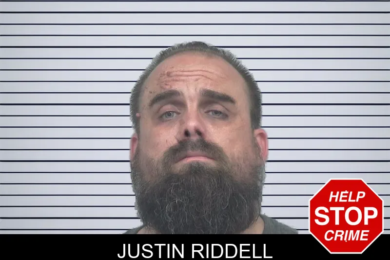 Justin Riddell mugshot