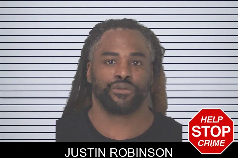 Justin Robinson mugshot