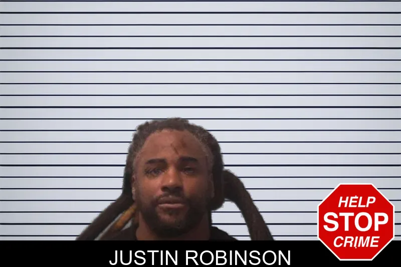 Justin Robinson mugshot