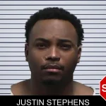 Justin Stephens mugshot
