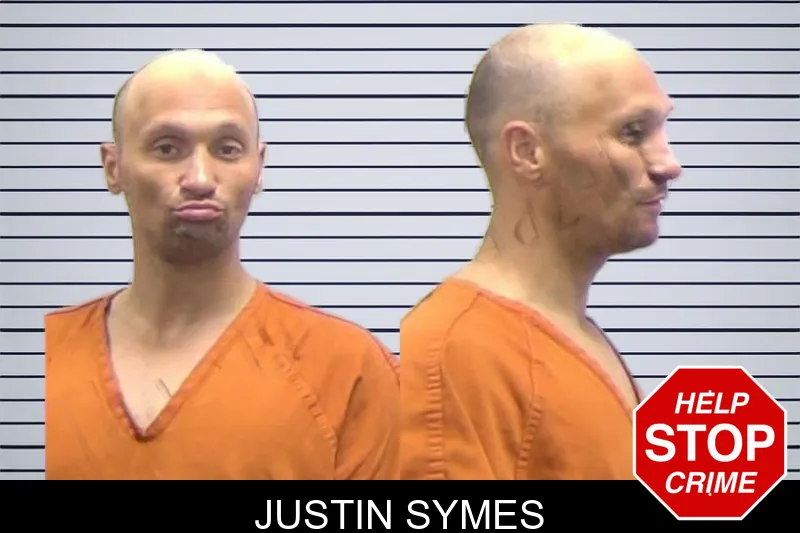 Justin Symes mugshot
