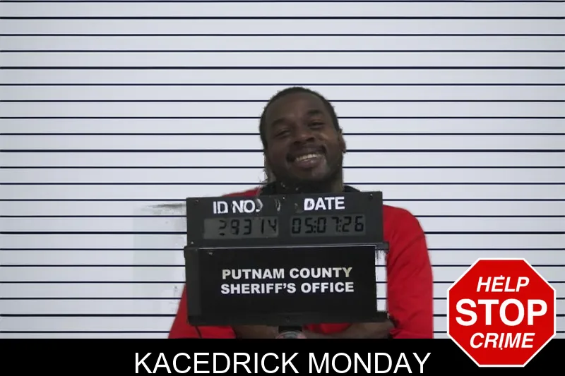 Kacedrick Monday mugshot – Putnam County , Georgia Kacedrick Monday mugshot