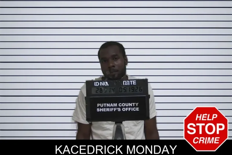 Kacedrick Monday mugshot – Putnam County , Georgia Kacedrick Monday