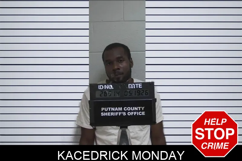 Kacedrick Monday mugshot – Putnam County , Georgia Kacedrick Monday mugshot