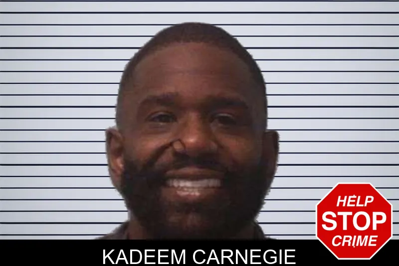 Kadeem Carnegie mugshot