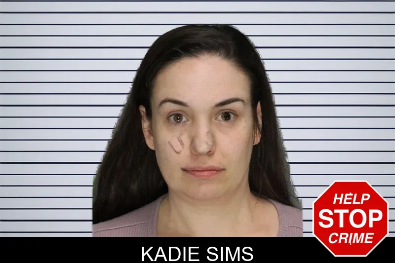 Kadie Sims mugshot