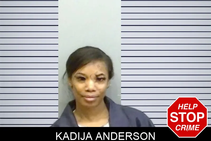 Kadija Anderson mugshot