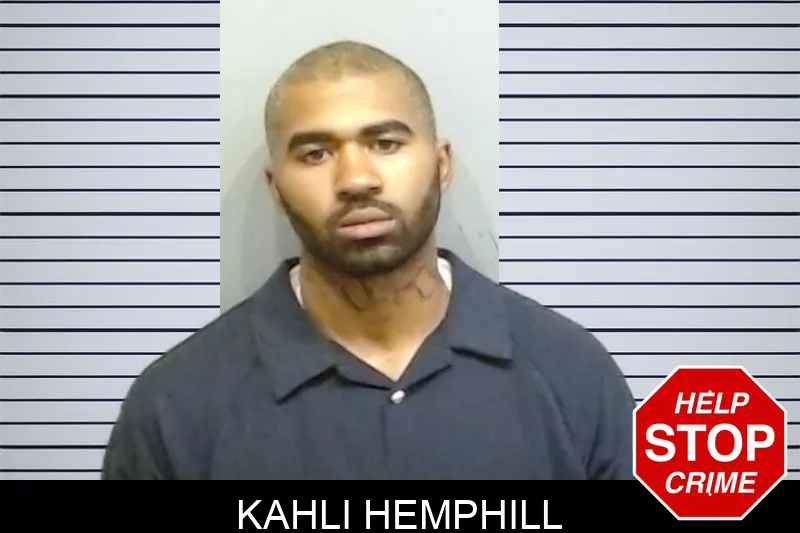 Kahli Hemphill mugshot