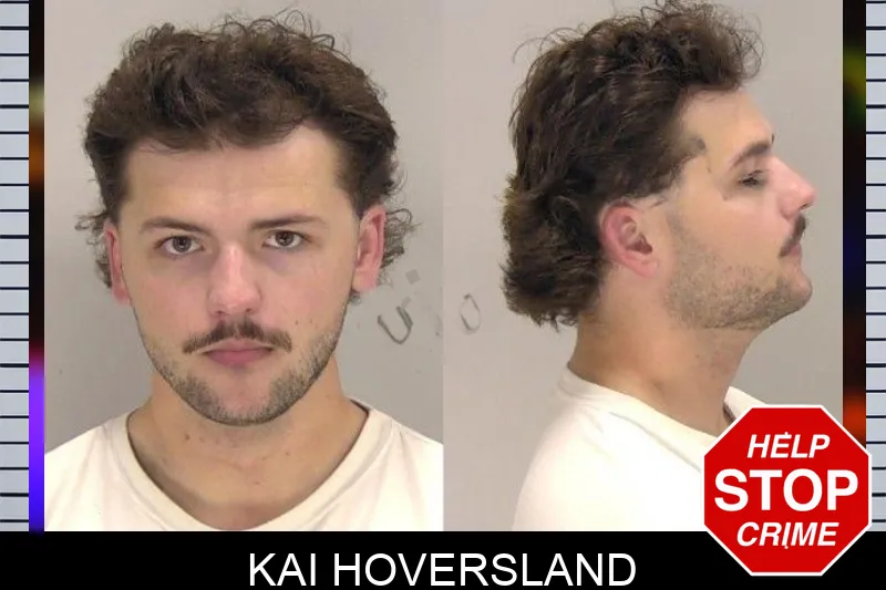 Kai Hoversland mugshot