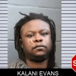 Kalani Evans mugshot