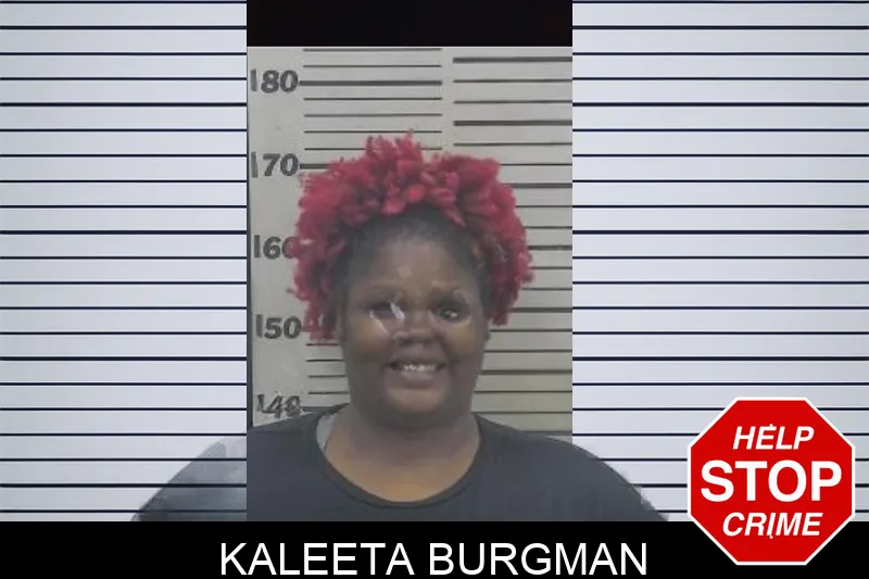 Kaleeta Burgman mugshot