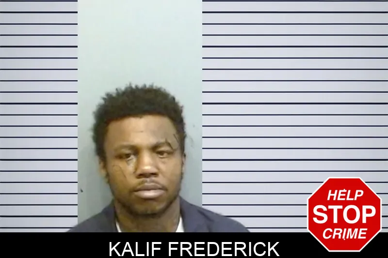 Kalif Frederick mugshot