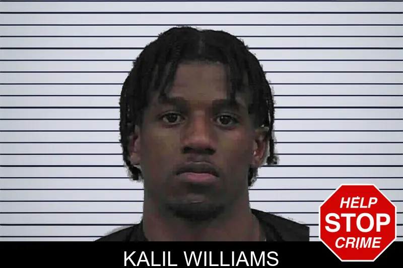 Kalil Williams mugshot