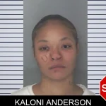 Kaloni Anderson mugshot