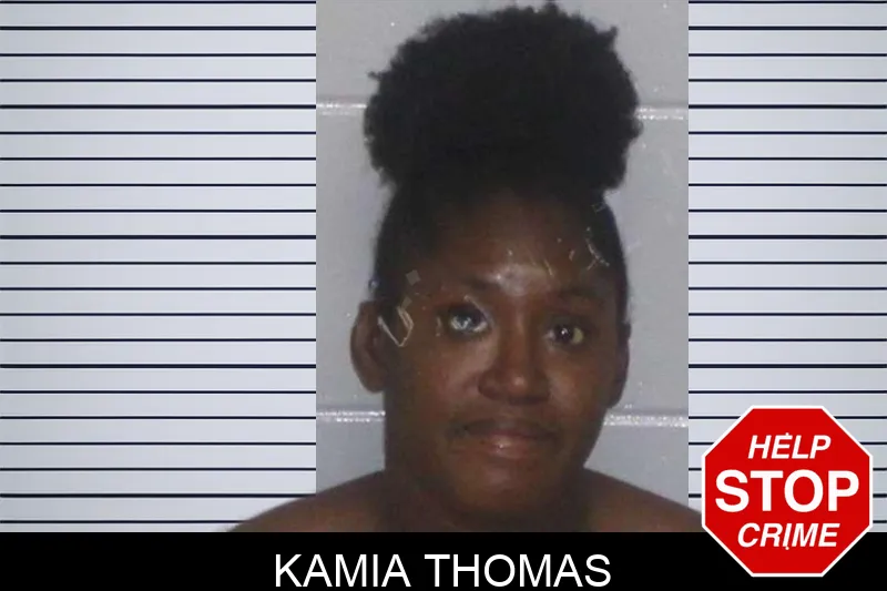 Kamia Thomas mugshot