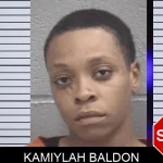 Kamiylah Baldon mugshot