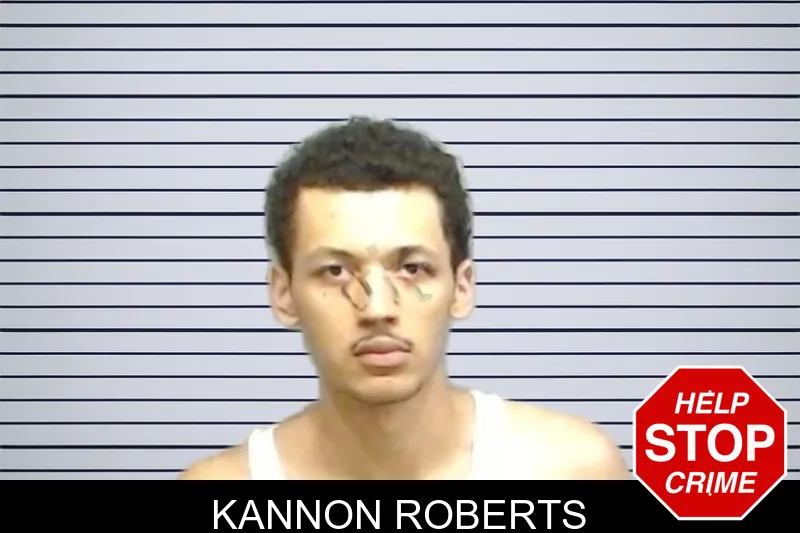 Kannon Roberts mugshot