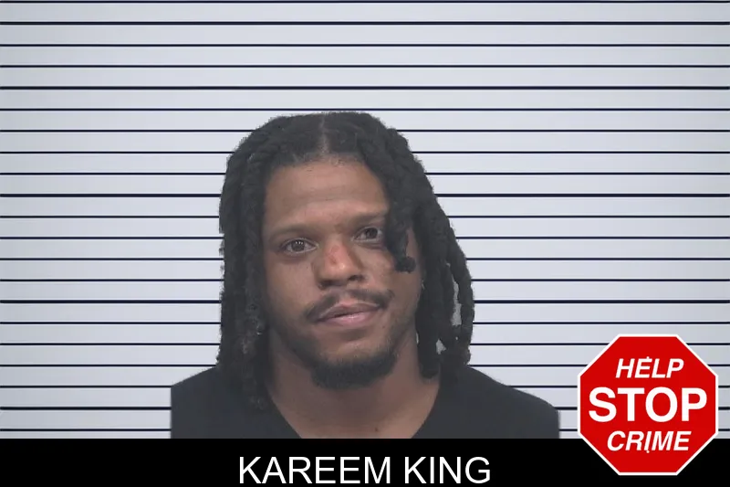 Kareem King mugshot