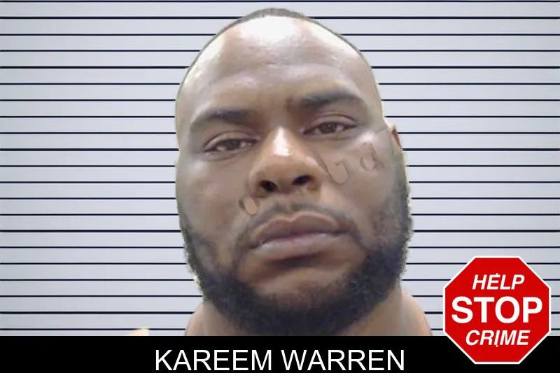 Kareem Warren mugshot