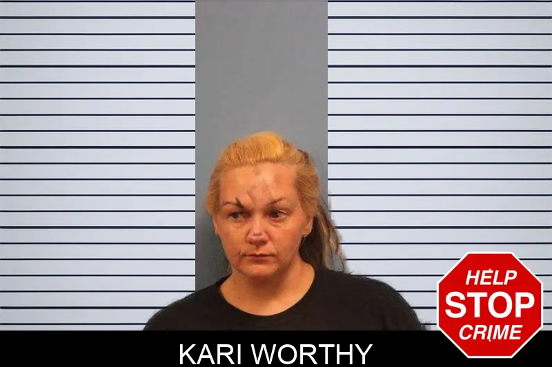 Kari Worthy mugshot