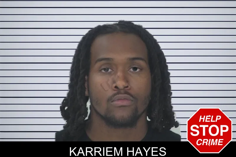Karriem Hayes mugshot