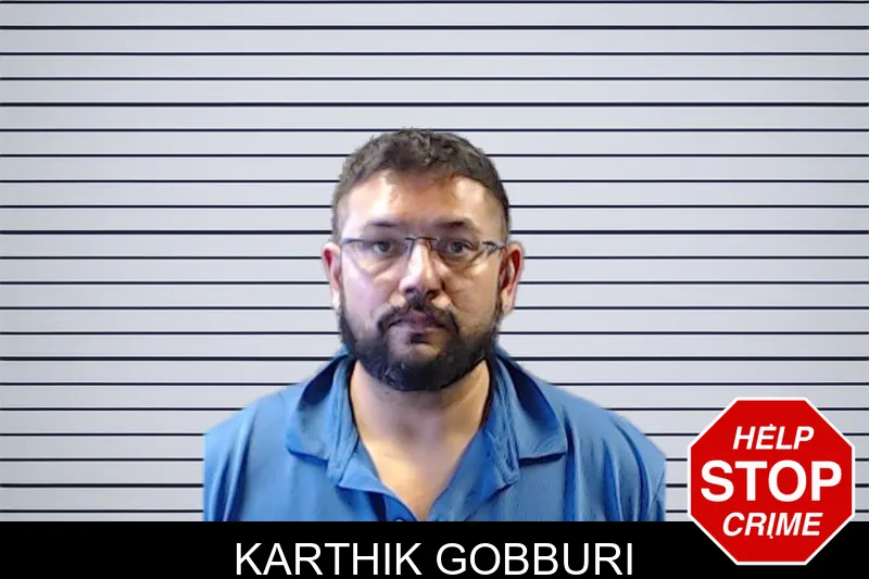 Karthik Gobburi mugshot