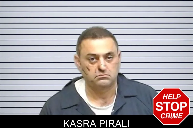 Kasra Pirali mugshot