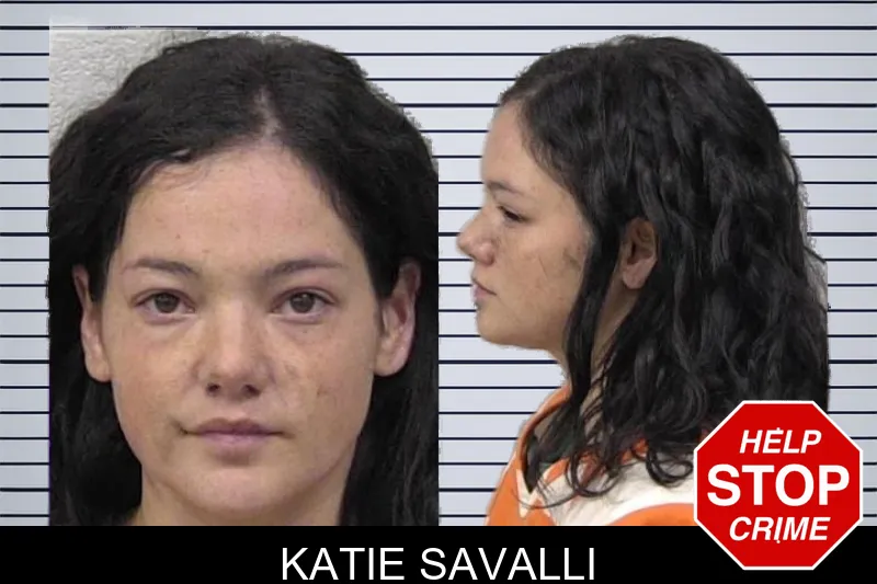 Katie Savalli mugshot