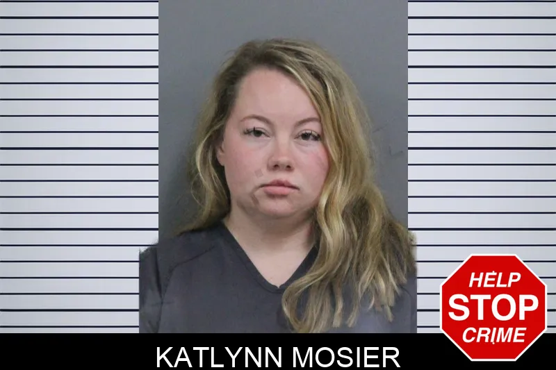 Katlynn Mosier mugshot