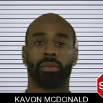 Kavon McDonald mugshot