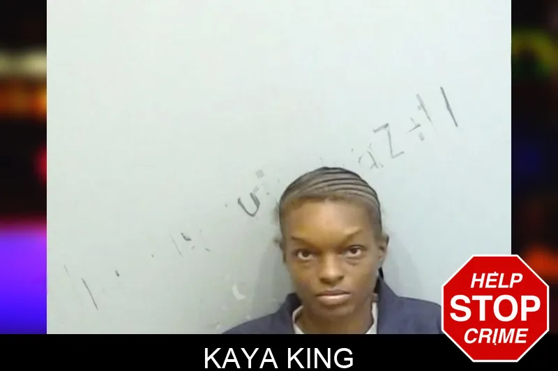 Kaya King mugshot