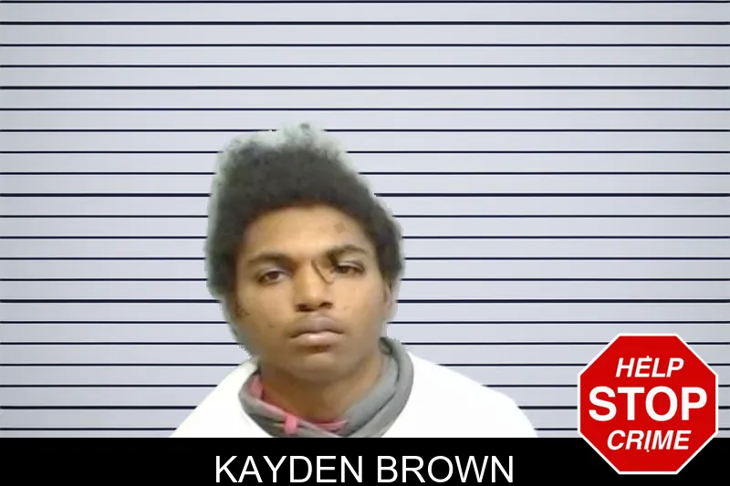 Kayden Brown mugshot