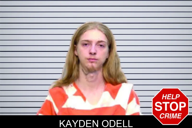 Kayden Odell mugshot