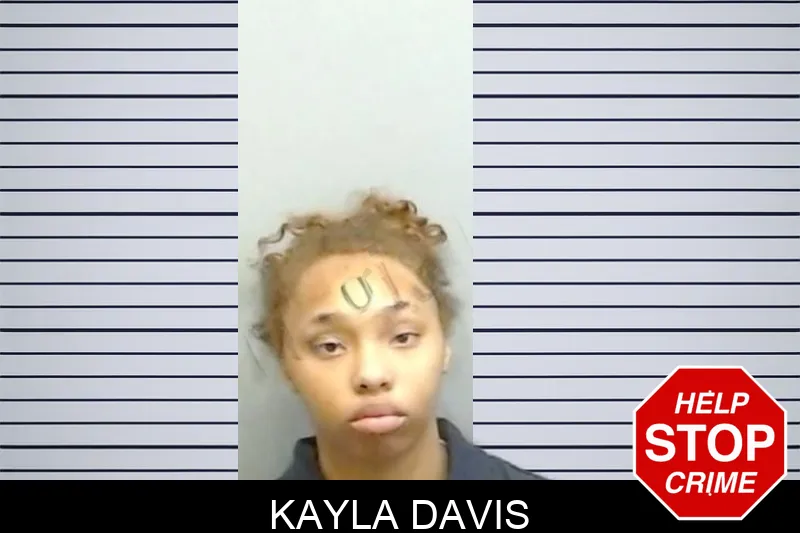 Kayla Davis mugshot