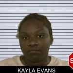Kayla Evans mugshot