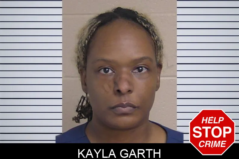 Kayla Garth mugshot