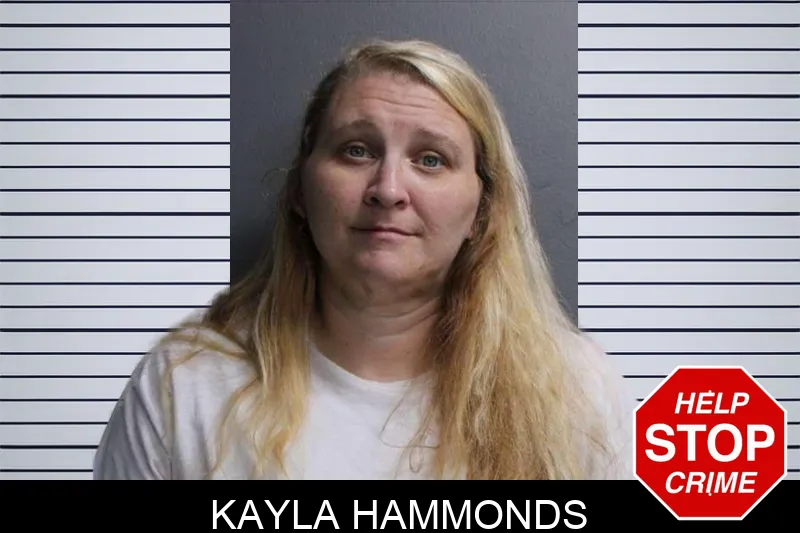 Kayla Hammonds mugshot