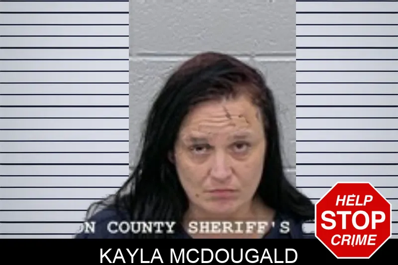 Kayla McDougald mugshot