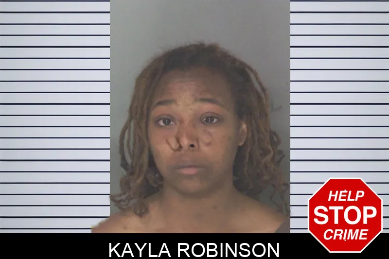 Kayla Robinson mugshot