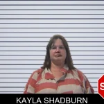 Kayla Shadburn mugshot