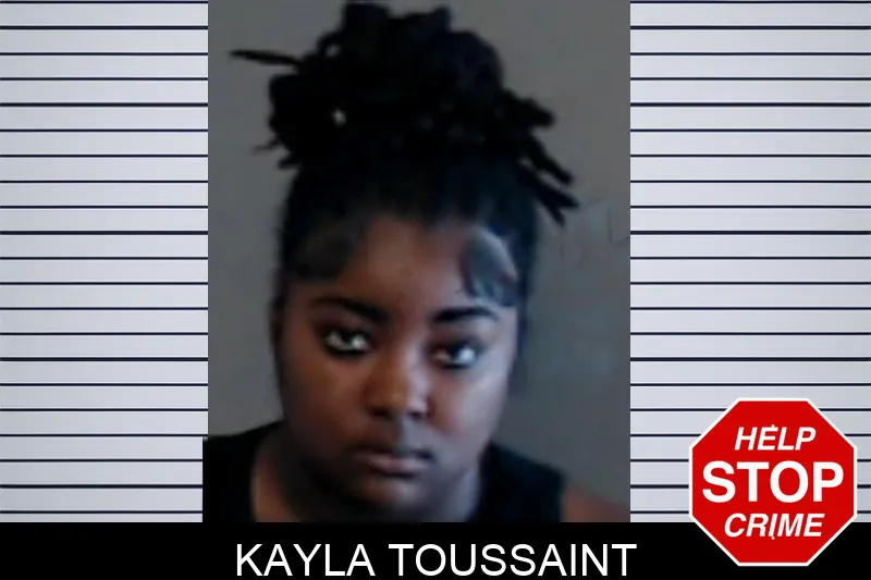 Kayla Toussaint mugshot