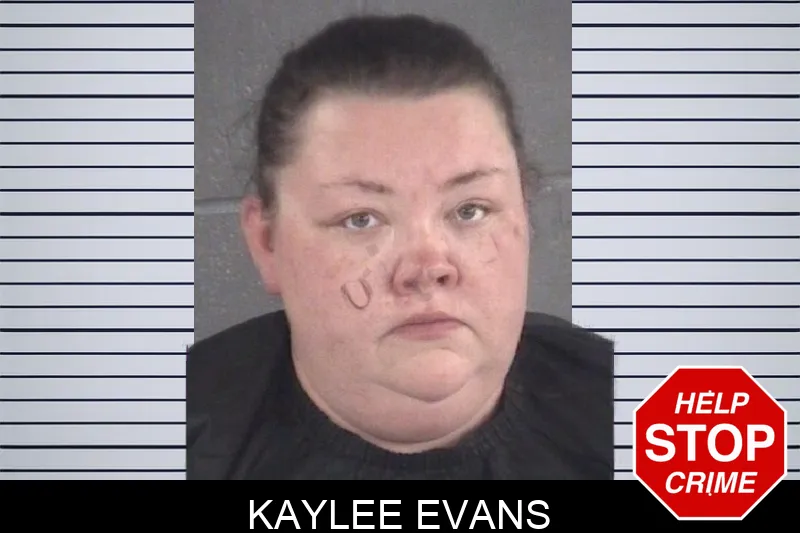 Kaylee Evans mugshot