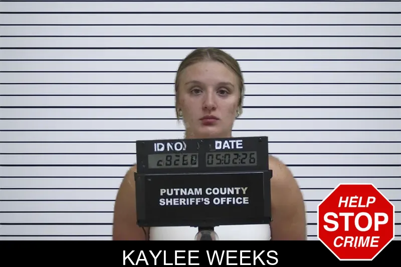 Kaylee Weeks mugshot – Putnam County , Georgia Kaylee Weeks mugshot